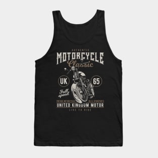 Motocycle classic Tank Top